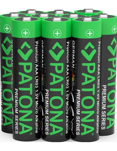 Premium 10 Pieces Alkaline AAA Micro LR03 Battery
