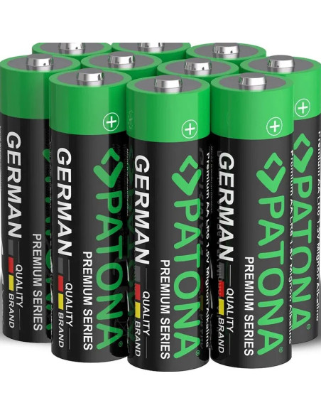 Premium 10 Pieces Alkaline AA Mignon LR06 Battery