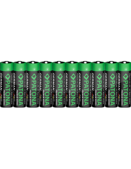 Premium 10 Pieces Alkaline AA Mignon LR06 Battery