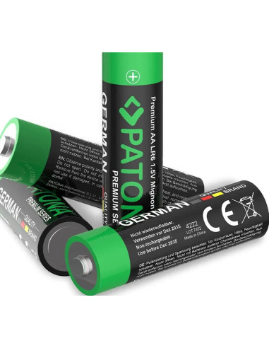 Premium 10 Pieces Alkaline AA Mignon LR06 Battery