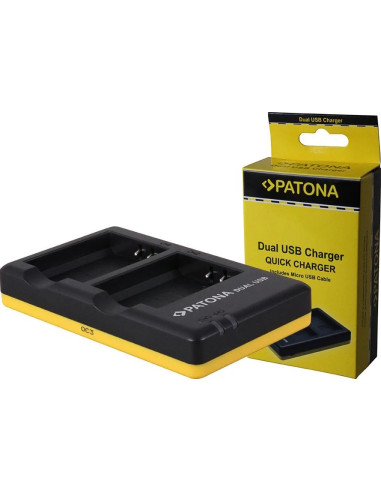 Dual USB charger for Canon EOS-1100D