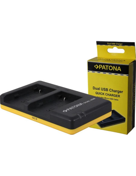 Dual USB charger for Powershot