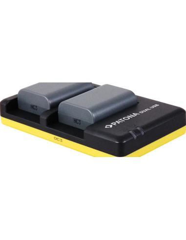 Dual USB charger for Powershot