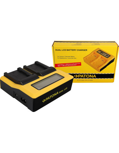 Dual LCD charger for NP-W235