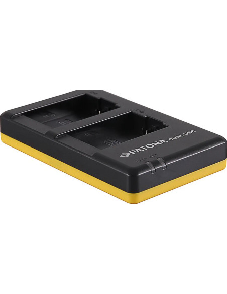 Double battery charger for Leica BP-DC9