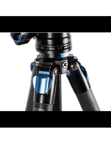 SIRUI Carbon tripod st-224 + video head VH-10