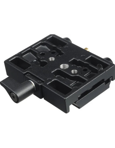 Adapter with quick release sliding plate