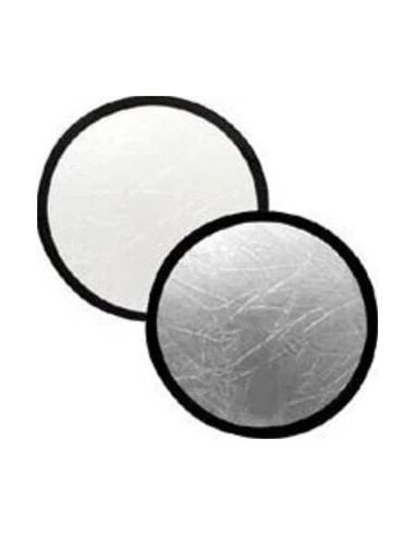 75 cm silver reflective panels - white