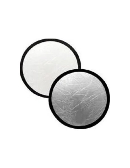 75 cm silver reflective panels - white