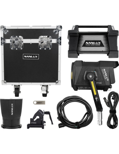 Evoke 1200B bicolor with flight case