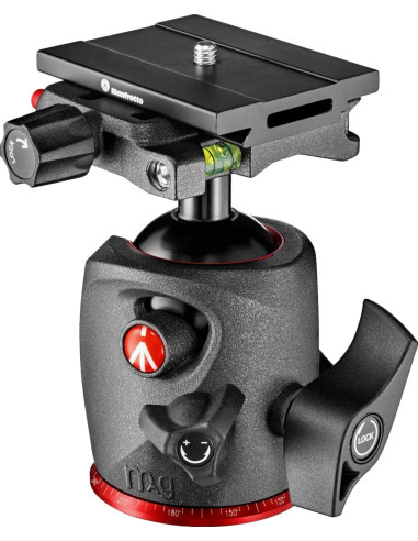 XPRO ball head with Quick Release Top Lock plate