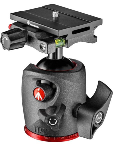 XPRO ball head with Quick Release Top Lock plate
