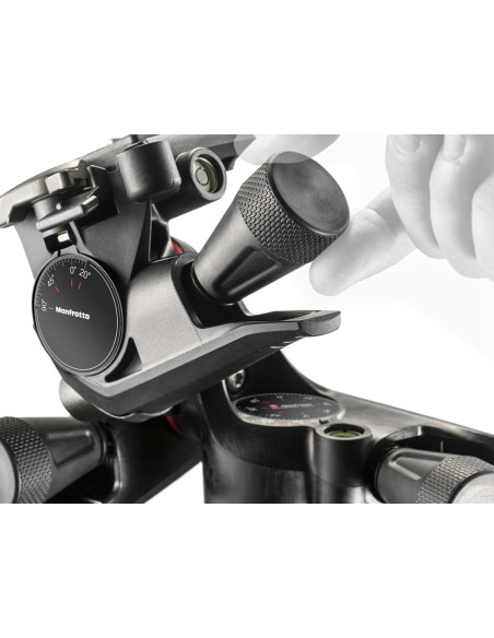 Head to three movements with micrometric control