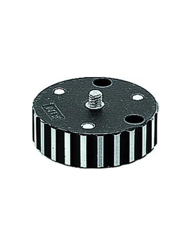 3/8 '' female head adapter on 3/8 'tripod'