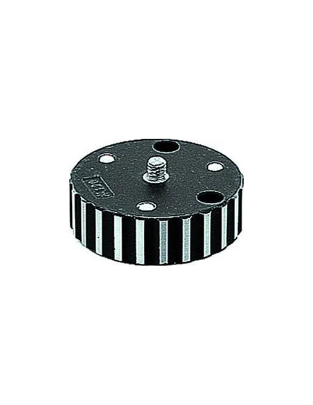 3/8 '' female head adapter on 3/8 'tripod'