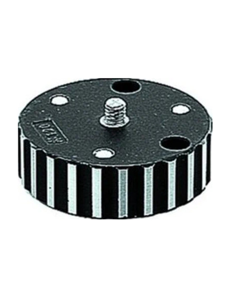 3/8 '' female head adapter on 3/8 'tripod'
