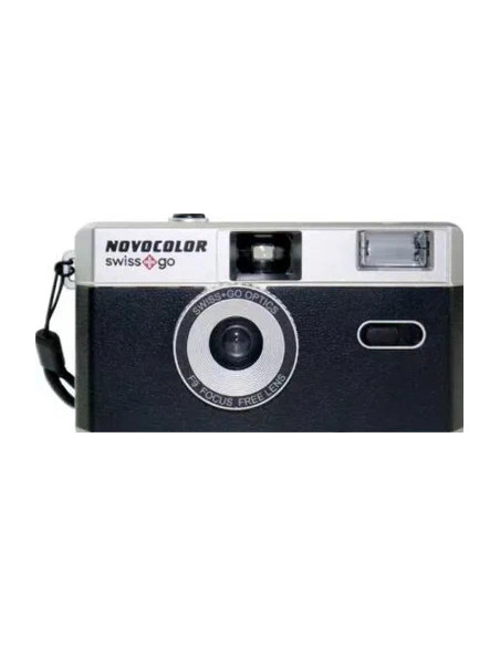 SWISS-GO Photo Camera Novocolor 35mm Ananlogica Black