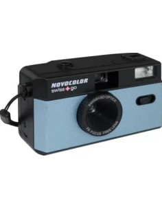 SWISS-GO Photo Camera Novocolor 35mm Ananlogica Blue
