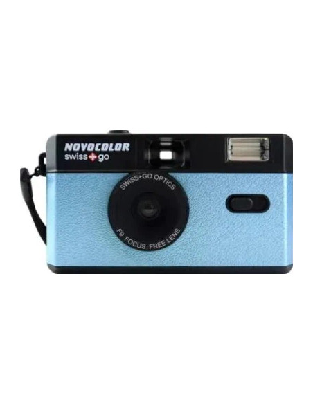 SWISS-GO Photo Camera Novocolor 35mm Ananlogica Blue