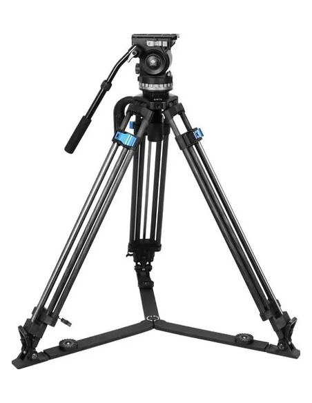 Tripod SQ75 video with VHS10 fluid head Semisphere 75mm