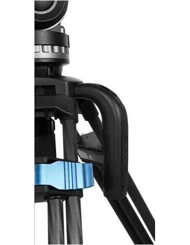 Tripod SQ75 video with VHS10 fluid head Semisphere 75mm