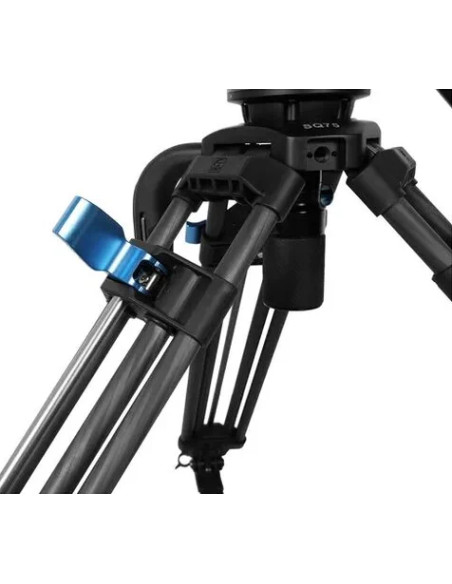Tripod SQ75 video with VHS10 fluid head Semisphere 75mm