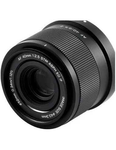 AF 40mm f / 2.5 STM and IF Nikon Z