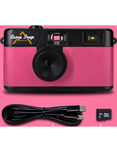 Screen Free Digital Cameras Rosa Flamingo