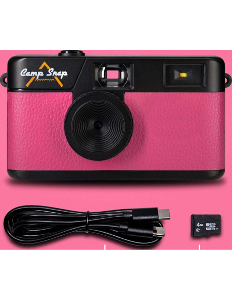 Screen Free Digital Cameras Rosa Flamingo
