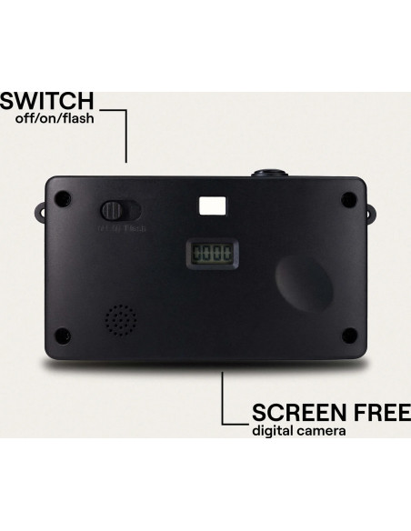 Screen Free Digital Cameras White Arctic