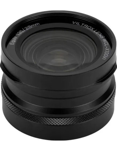 WCL-X100VI BLACK WIDE-ANGLE CONVERSION LENS (75g. 18.6mm) for FUJI X100 Series