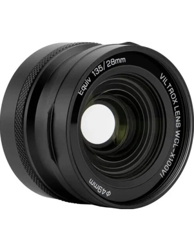WCL-X100VI BLACK WIDE-ANGLE CONVERSION LENS (75g. 18.6mm) for FUJI X100 Series