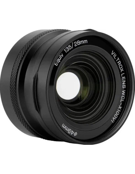 WCL-X100VI BLACK WIDE-ANGLE CONVERSION LENS (75g. 18.6mm) for FUJI X100 Series