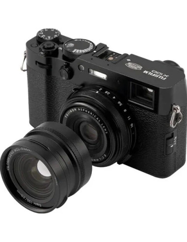 WCL-X100VI BLACK WIDE-ANGLE CONVERSION LENS (75g. 18.6mm) for FUJI X100 Series