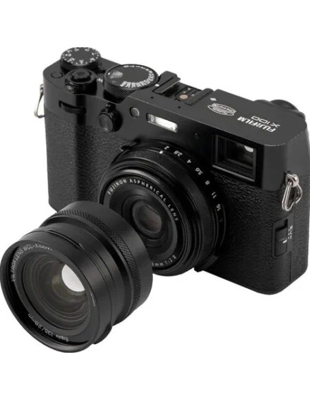 WCL-X100VI BLACK WIDE-ANGLE CONVERSION LENS (75g. 18.6mm) for FUJI X100 Series