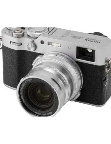 WCL-X100VI Silver Wide-Angle Conversion Lens (75g. 18.6mm) For FUJI X100 Series