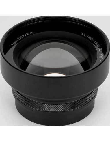 TCL-X100VI Black Telephoto Conversion Lens (45g. 32.3mm) For FUJI X100 Series
