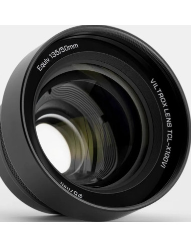 TCL-X100VI Black Telephoto Conversion Lens (45g. 32.3mm) For FUJI X100 Series