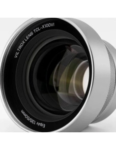 TCL-X100VI Silver Telephoto Conversion Lens (45g. 32.3mm) For FUJI X100 Series
