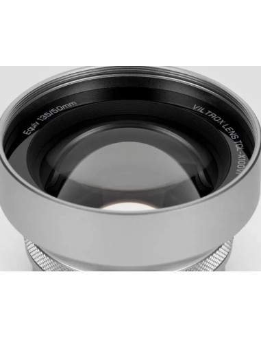 TCL-X100VI Silver Telephoto Conversion Lens (45g. 32.3mm) For FUJI X100 Series