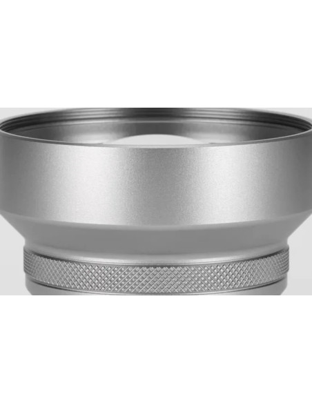 TCL-X100VI Silver Telephoto Conversion Lens (45g. 32.3mm) For FUJI X100 Series