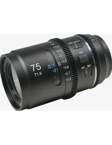 Astra 75mm T / 1.8 1.33x Anamorphic Fe AF Blue Flare L-Mount