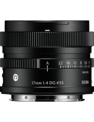 17mm f / 4 dg dn contemporary sony e-mount - black i-series