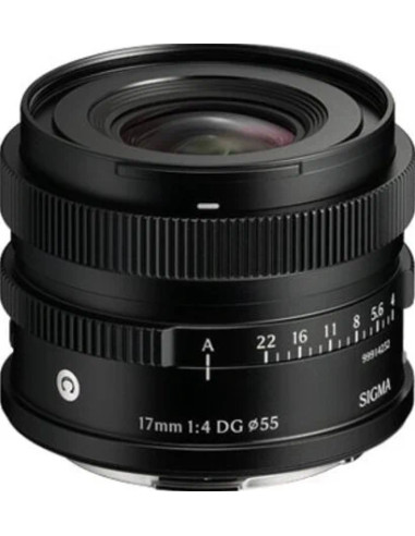 17mm f / 4 dg dn contemporary sony e-mount - black i-series