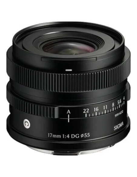 17mm f / 4 dg dn contemporary sony e-mount - black i-series