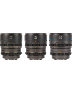 Set Night Walker T / 1.2 S35 Cine Canon RF (24mm, 35mm, 55mm) - Metal Gray