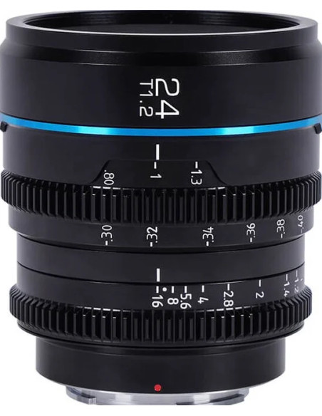 Set Night Walker T / 1.2 S35 Cine Fuji X (24mm, 35mm, 55mm) - Black