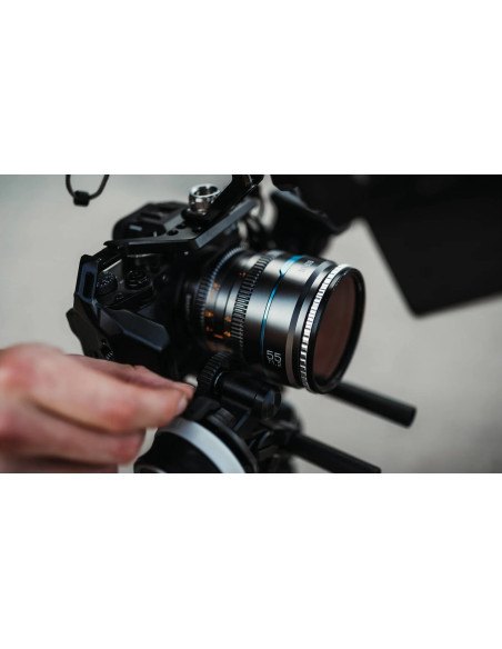 Set Night Walker T / 1.2 S35 Cine Fuji X (24mm, 35mm, 55mm) - Black