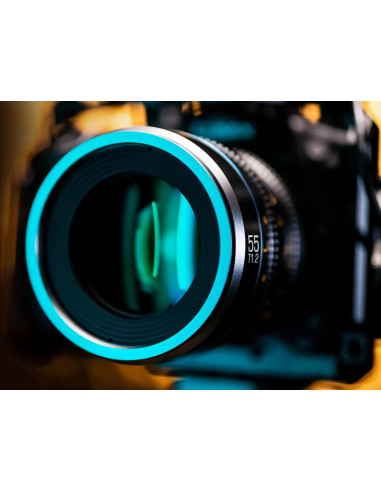 Set Night Walker T / 1.2 S35 Cine Fuji X (24mm, 35mm, 55mm) - Metal Gray