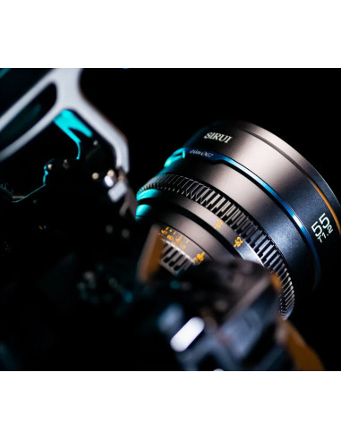 Set Night Walker T / 1.2 S35 Cine Fuji X (24mm, 35mm, 55mm) - Metal Gray
